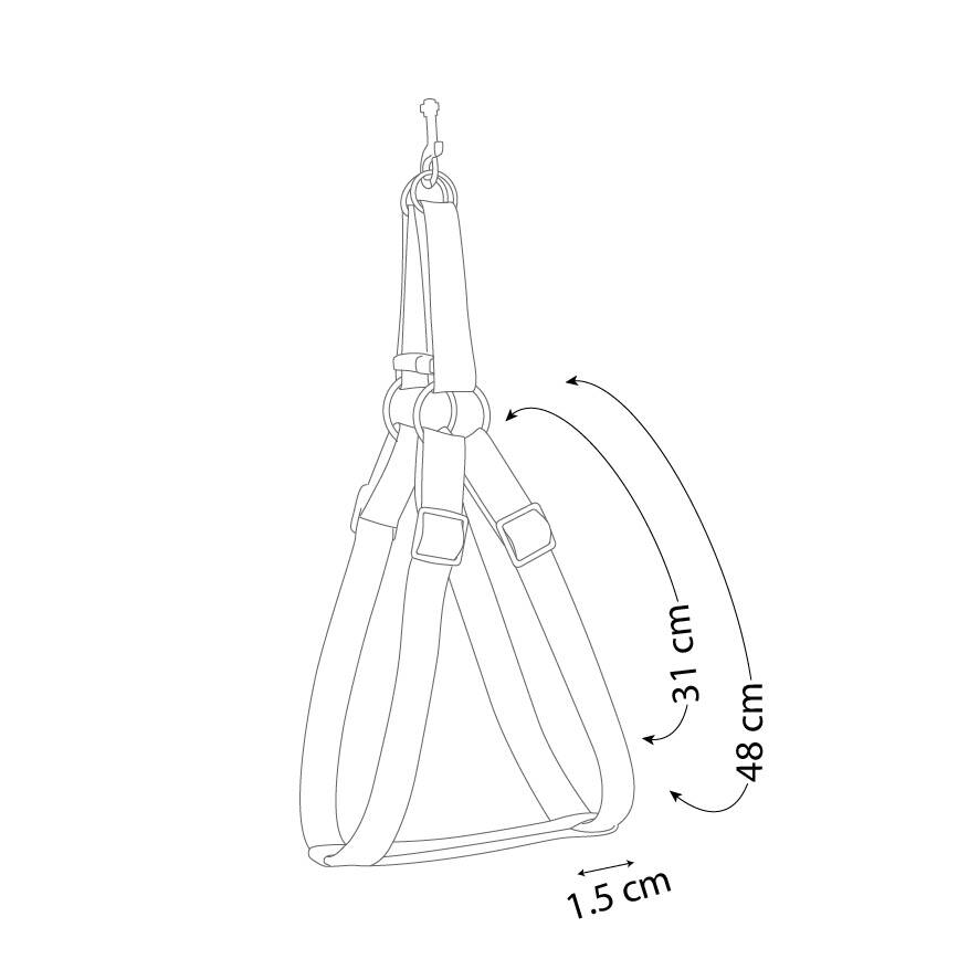 قلاده کتفی مدل ریتم همراه با لید نیناپت